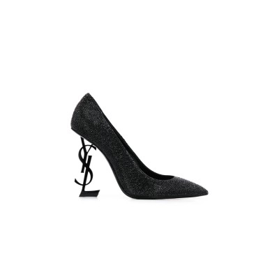 YSL OPYUM GLITTER PUMPS 